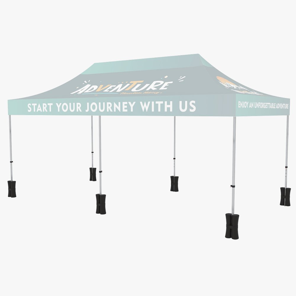 Custom Printed 10ft x 20ft Tent