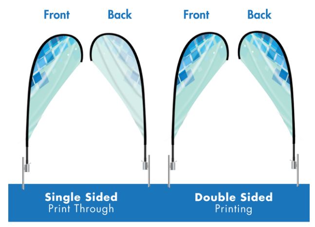 Tear Drop Flag